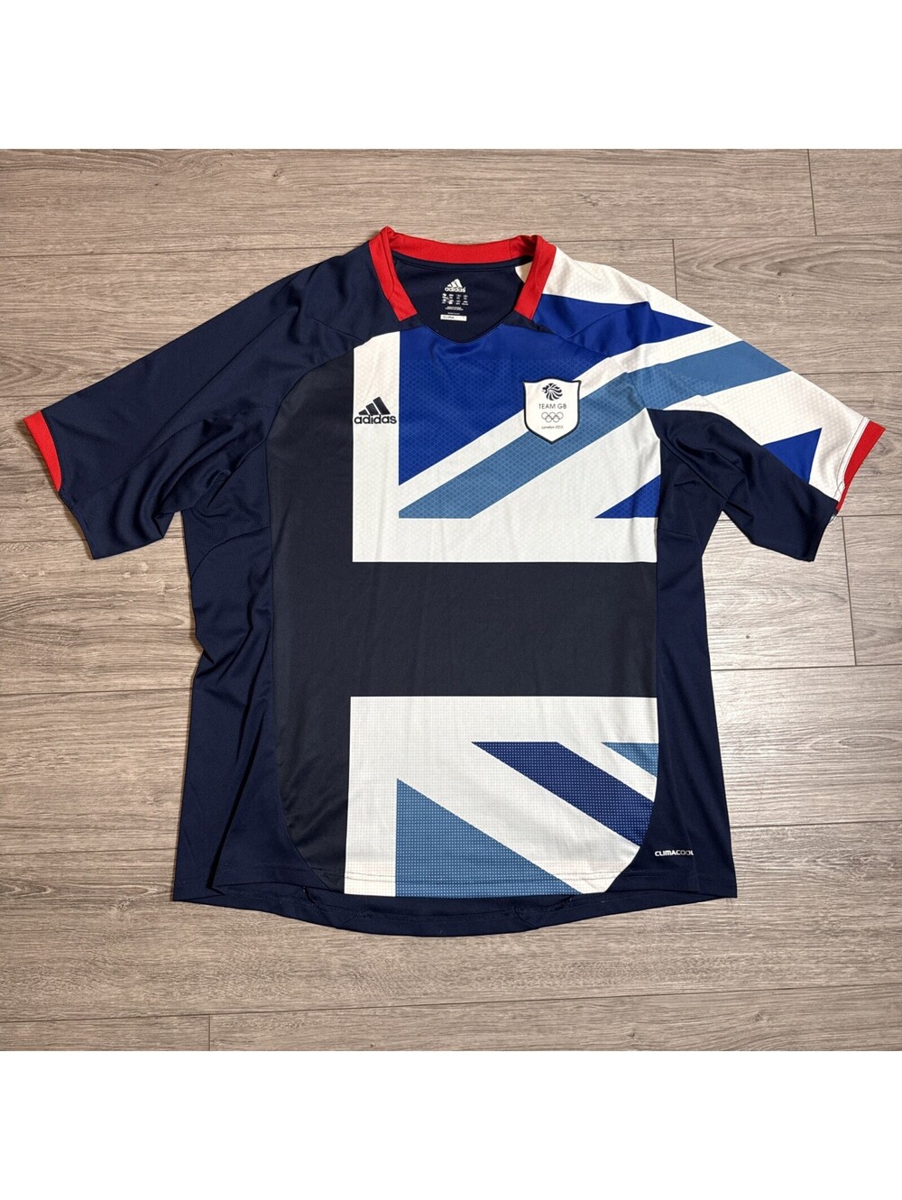 Team GB 2012 Football Shirt Jersey Olympics London Adidas Men’s 2XL